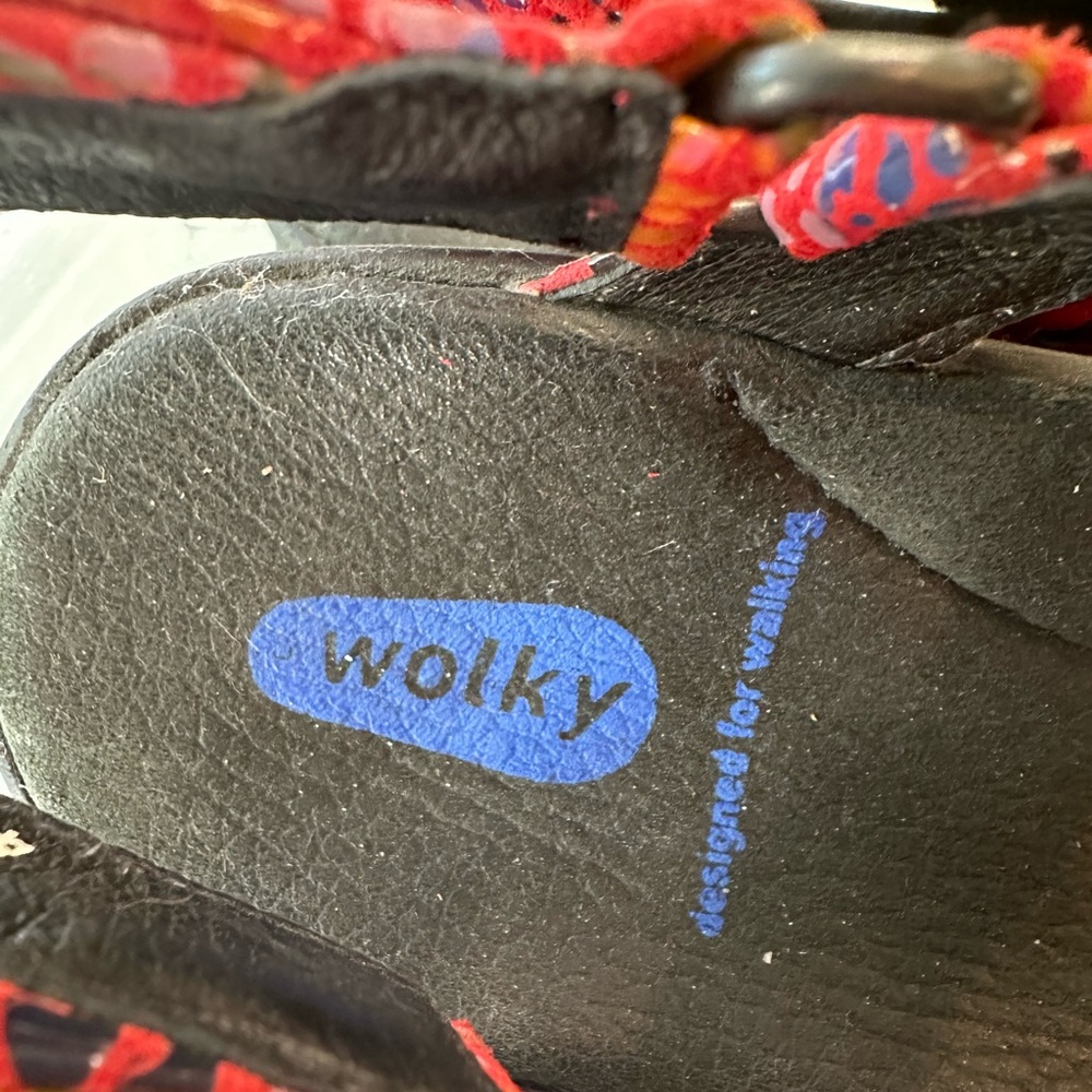 Wolky brand sandals size 40 sure 9 - Picture 2 of 4